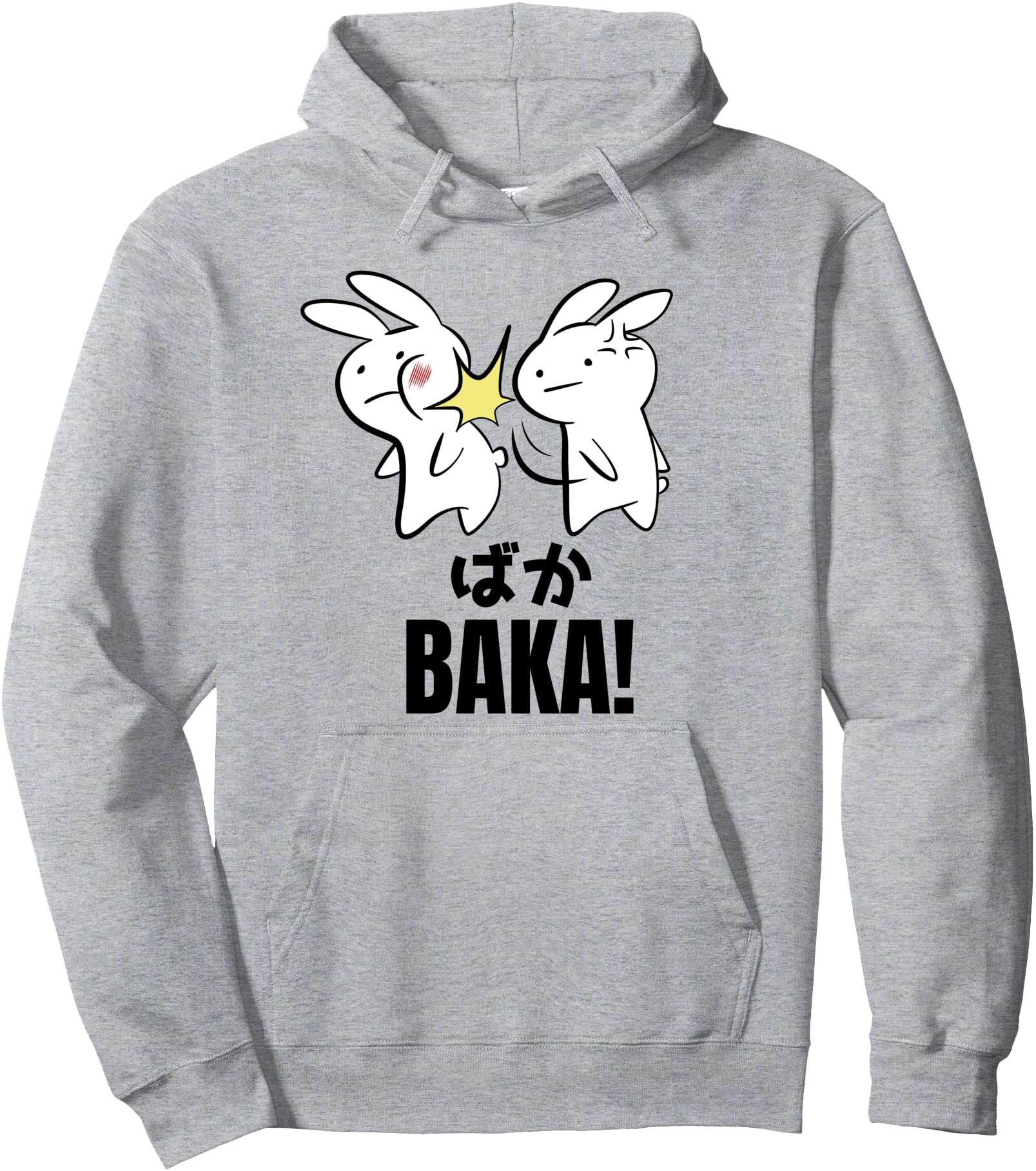 Authentic Anime Baka Rabbit Bunny T-Shirt - Minimalist Print Men Women - T-Shirt, Sweatshirt, Hoodie