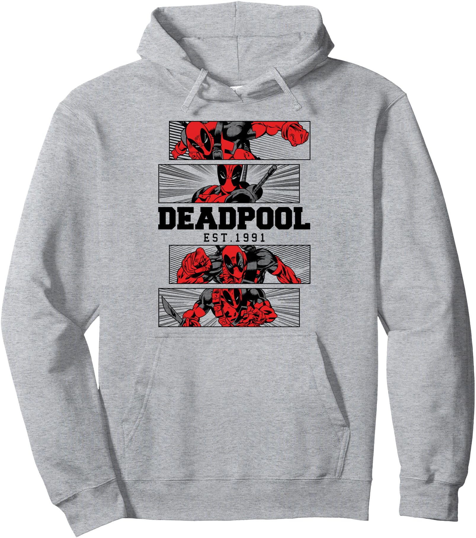 Authentic Marvel Deadpool 30Th Hoodie - Casual Everyday Wear for Adults - T-Shirt, Sweatshirt, Hoodie