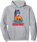 Anime Manga Just Who Loves Anime Artist Hoodie - Trendy Graphic Men Women - T-Shirt, Sweatshirt, Hoodie