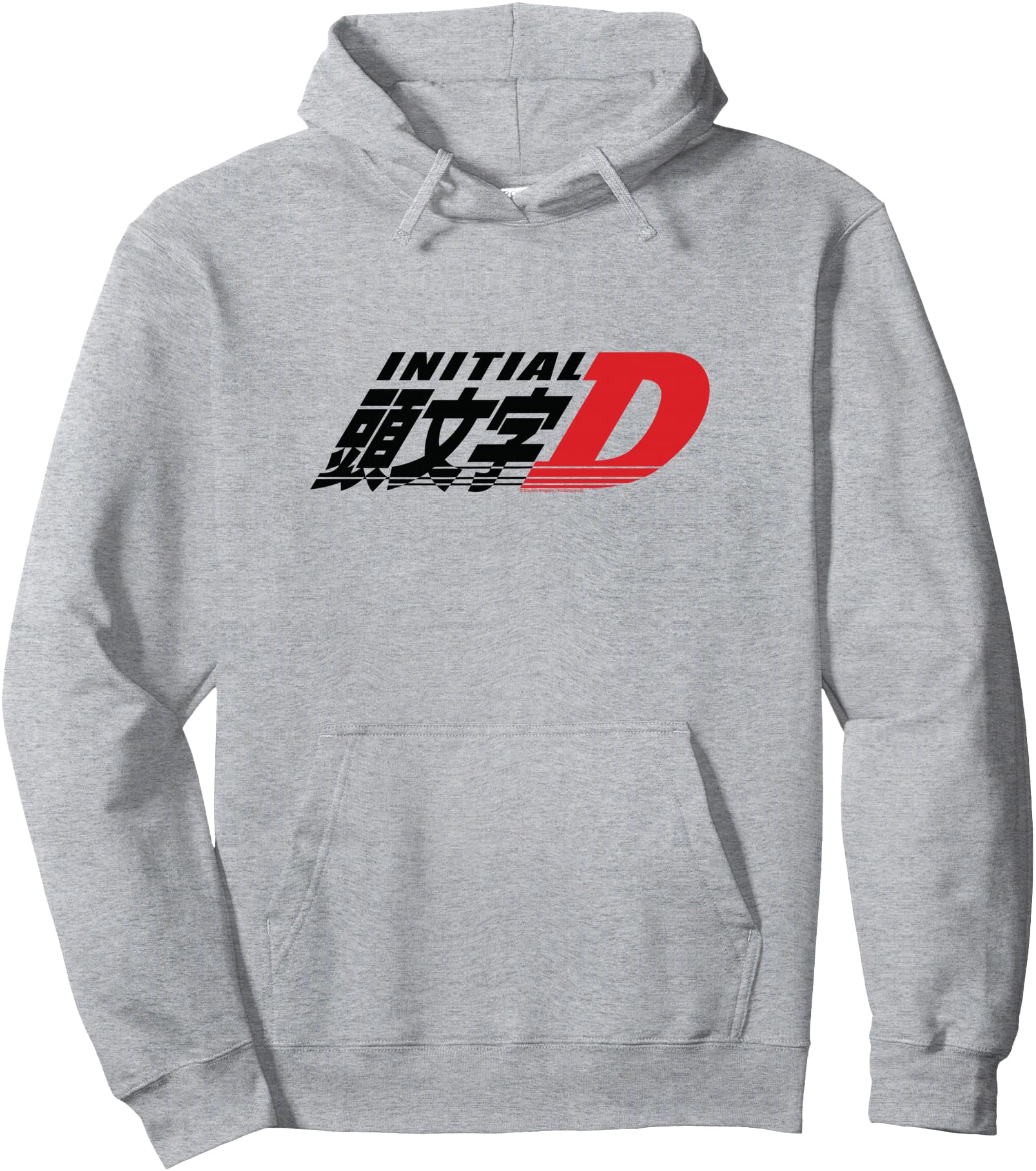 Initial D Manga Main Logo Exclusive Hoodie - Casual Everyday Wear Men Women - T-Shirt, Sweatshirt, Hoodie