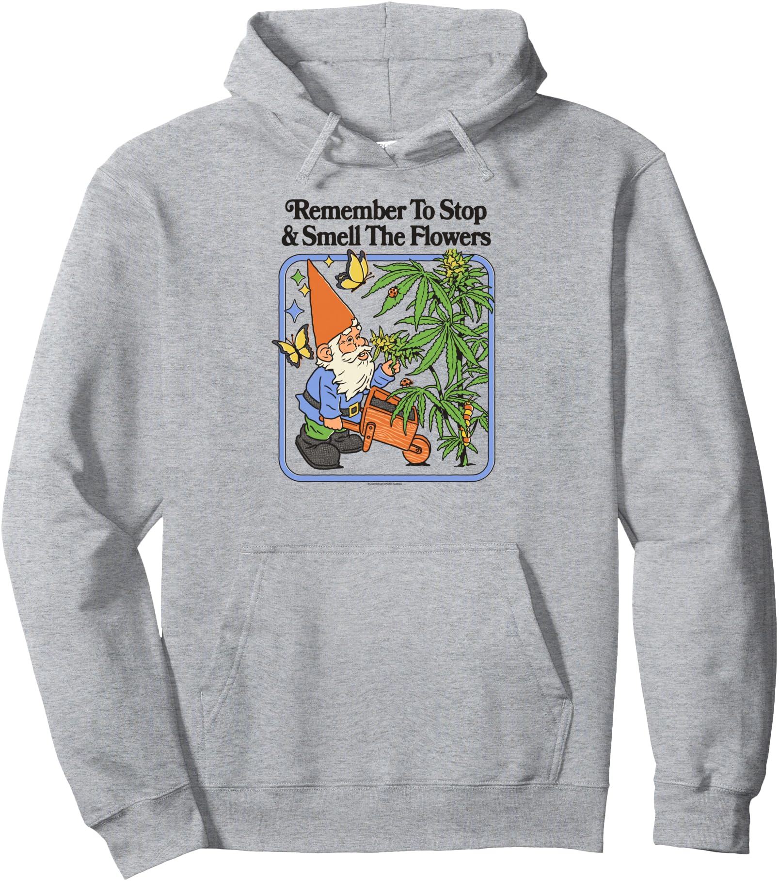 Authentic Steven Rhodes Remember To Hoodie - Novelty Apparel for Adults - T-Shirt, Sweatshirt, Hoodie