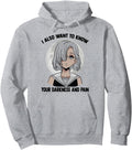 I Also Want To Know Your Darkness And Hoodie - Novelty Apparel Men Women - T-Shirt, Sweatshirt, Hoodie