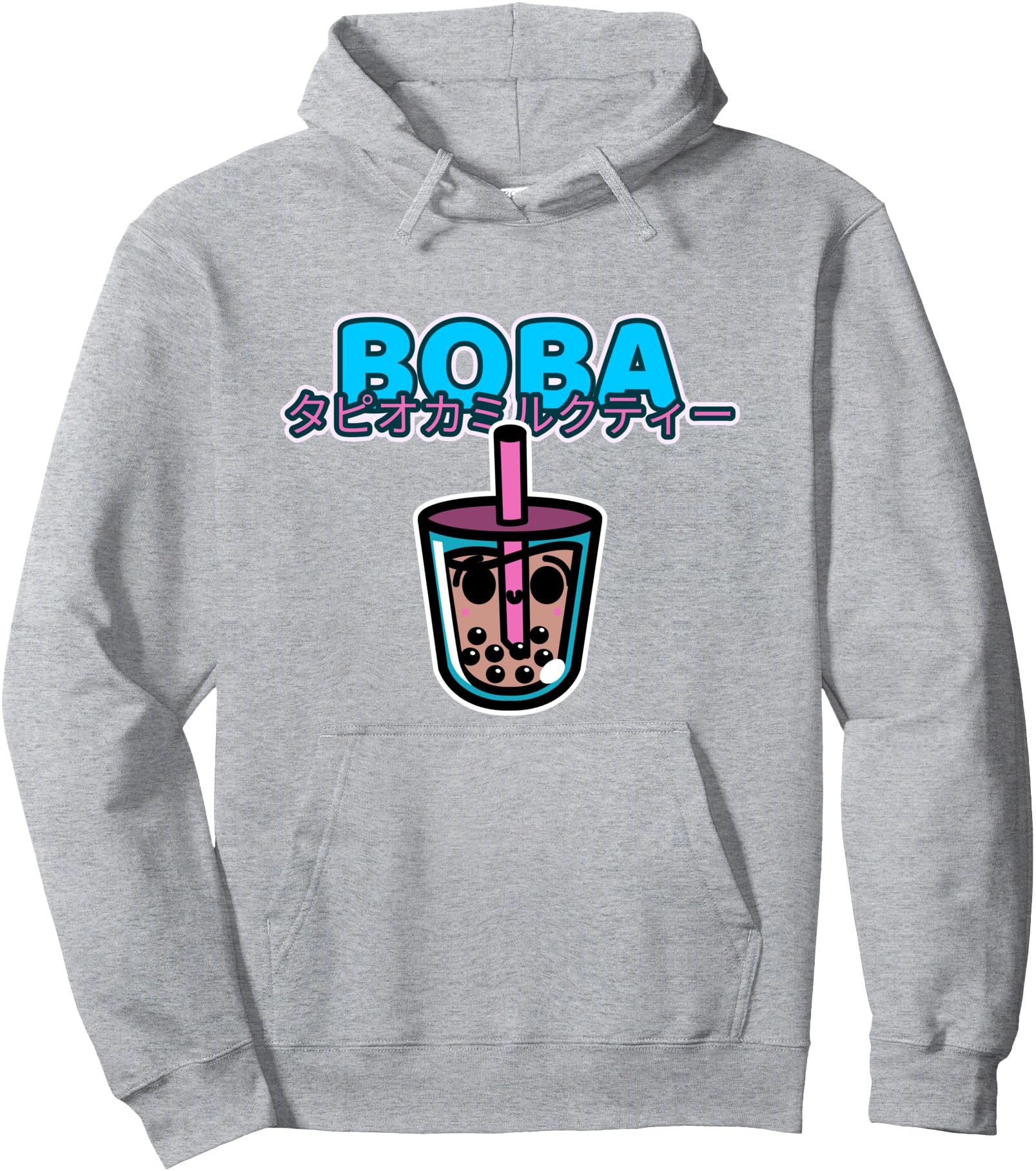 Boba Bubble Tea Kawaii Anime Sweatshirt - Fun Novelty Design Unisex - T-Shirt, Sweatshirt, Hoodie