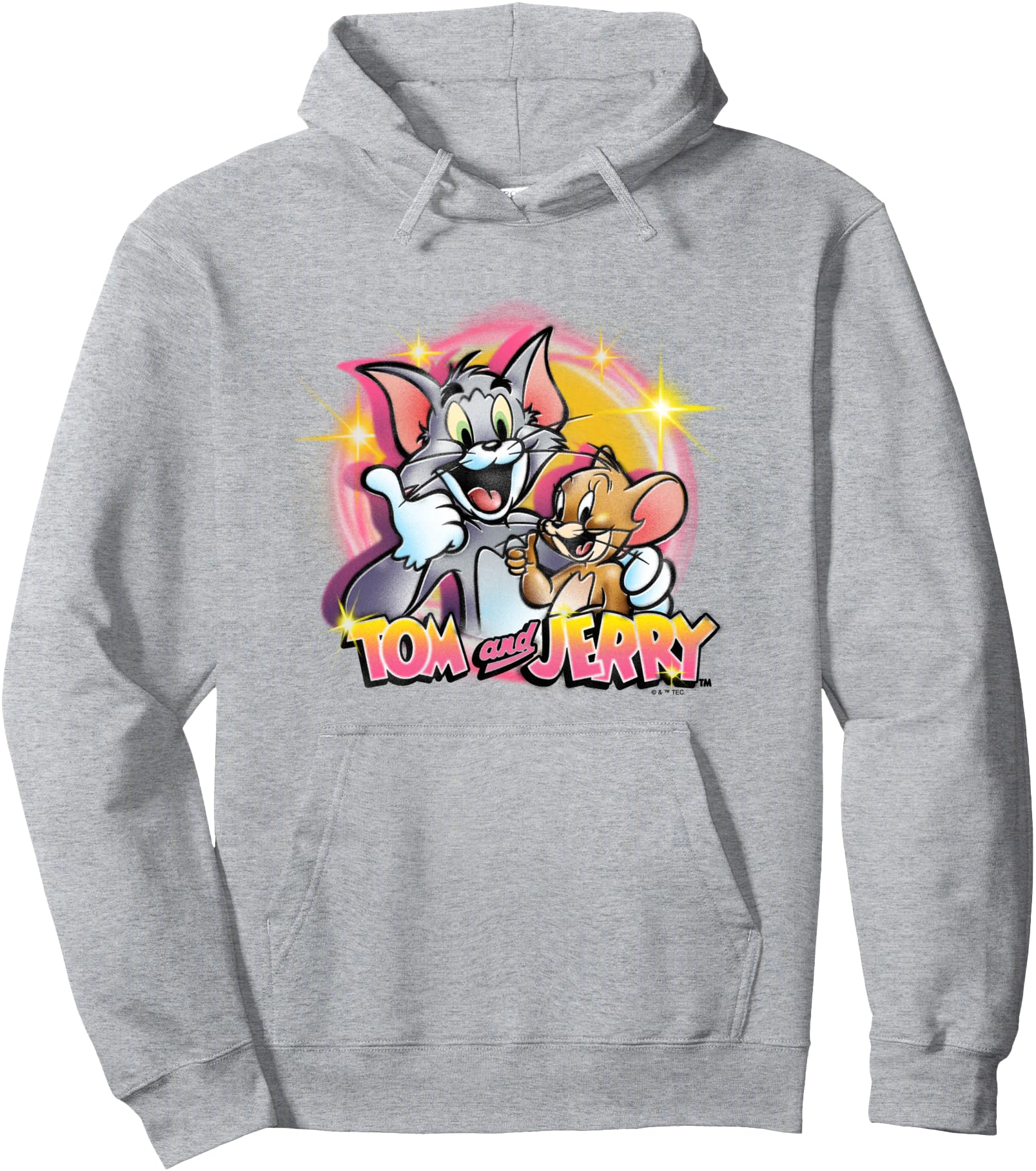 Original Tom And Jerry Spray Paint T-Shirt - Fun Novelty Design for Adults - T-Shirt, Sweatshirt, Hoodie