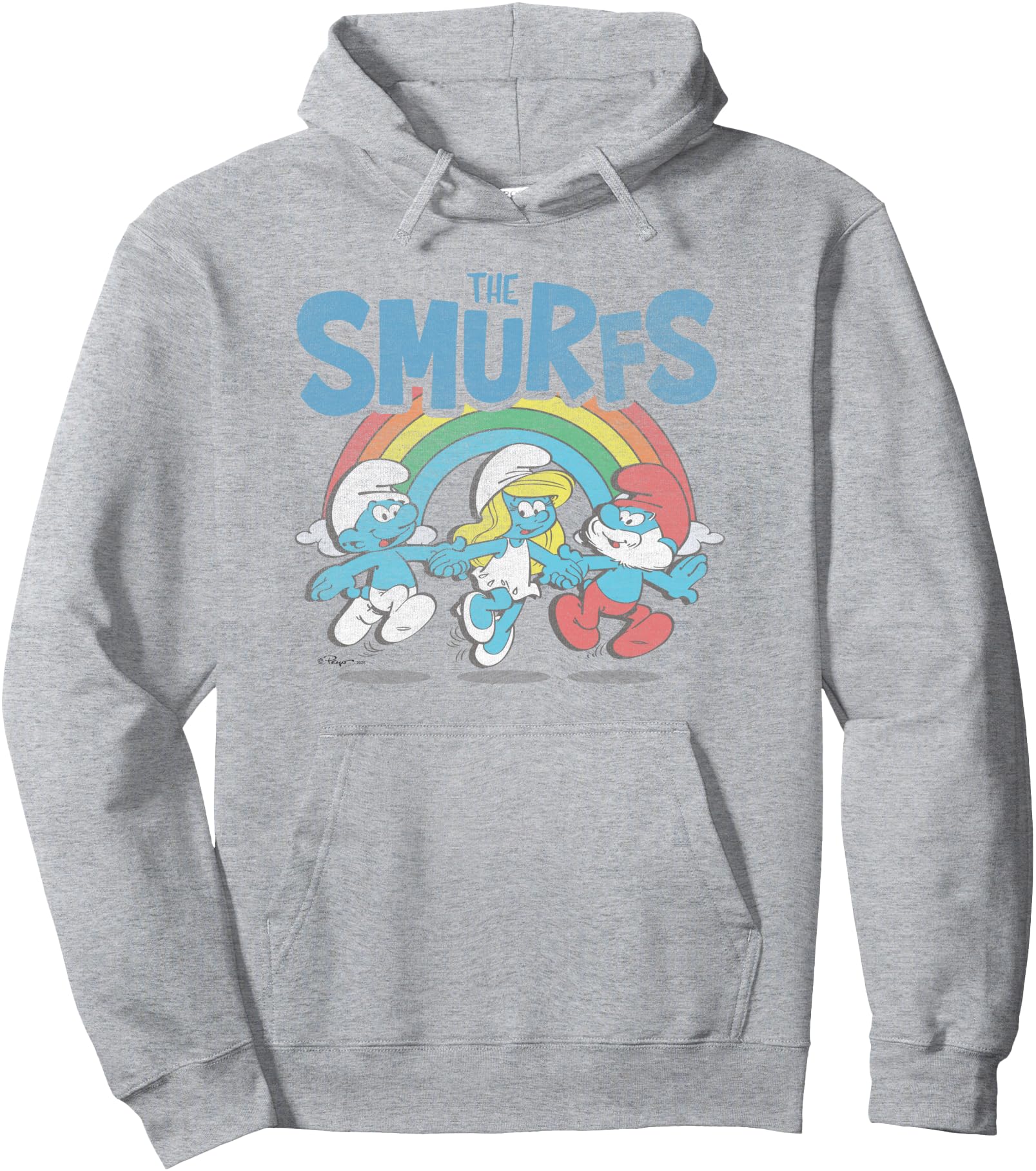 Authentic Smurfs Rainbow Characters T-Shirt - Novelty Apparel Unisex - T-Shirt, Sweatshirt, Hoodie