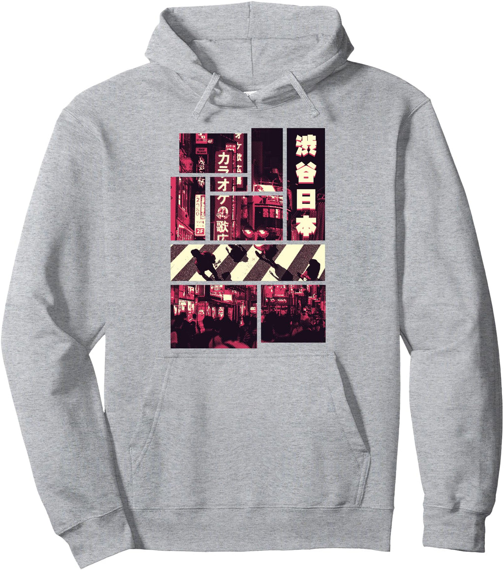 Photographic Tokyo City Japan T-Shirt - Casual Everyday Wear Men Women - T-Shirt, Sweatshirt, Hoodie