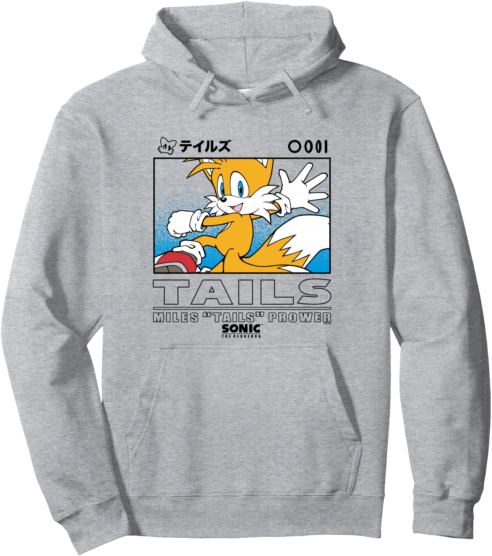 Exclusive Sonic Hedgehog Miles Tails T-Shirt - Unique Graphic for Adults - T-Shirt, Sweatshirt, Hoodie