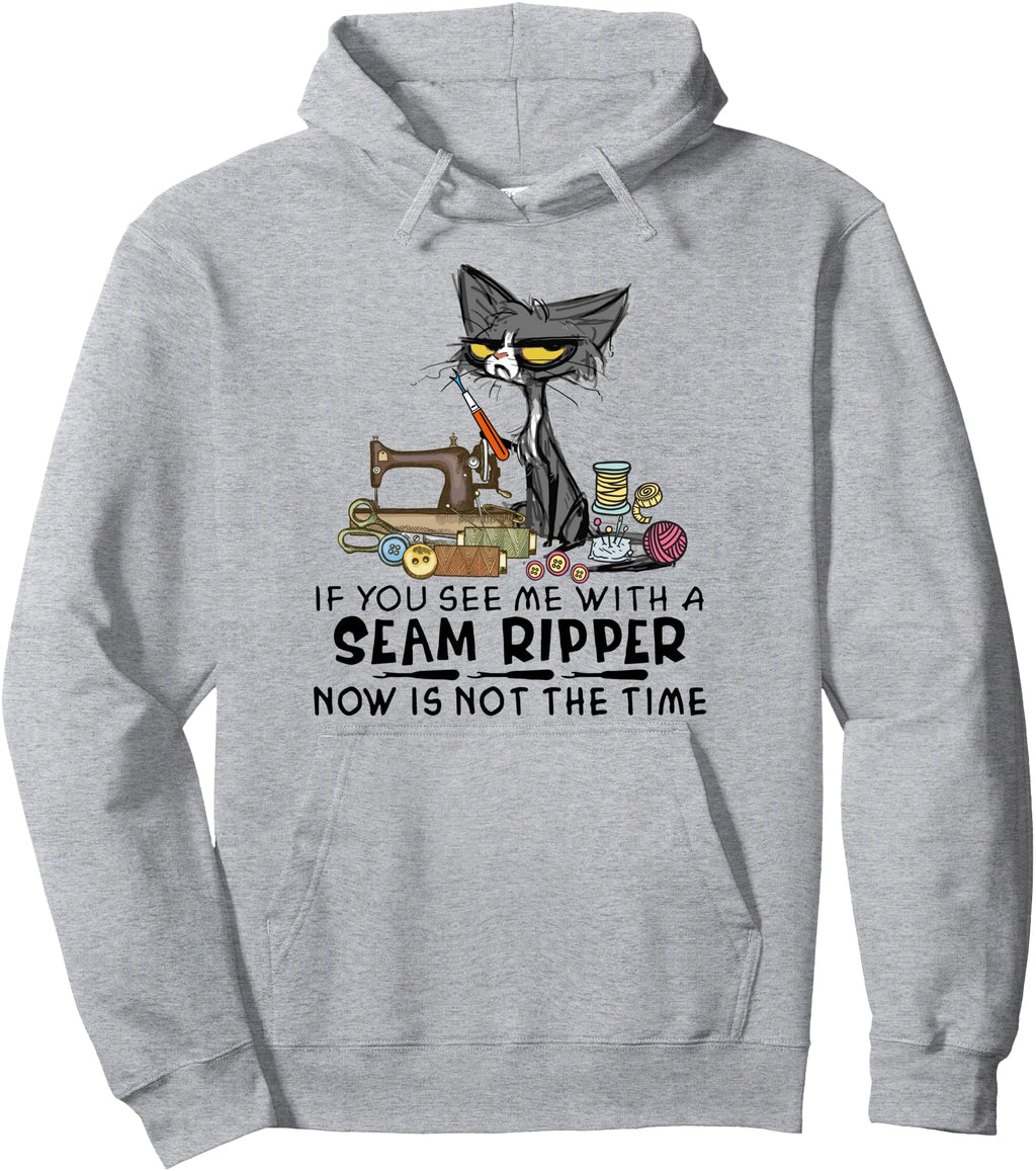 Authentic Sewing If You See Me Seam Hoodie - Graphic Print Men Women - T-Shirt, Sweatshirt, Hoodie