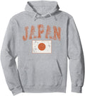 Handcrafted Faded Japan Flag T-Shirt - Aesthetic Graphic Men Women - T-Shirt, Sweatshirt, Hoodie