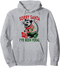 Handcrafted Sorry Santa I Ve Been Sweatshirt - Custom Art Print Unisex - T-Shirt, Sweatshirt, Hoodie