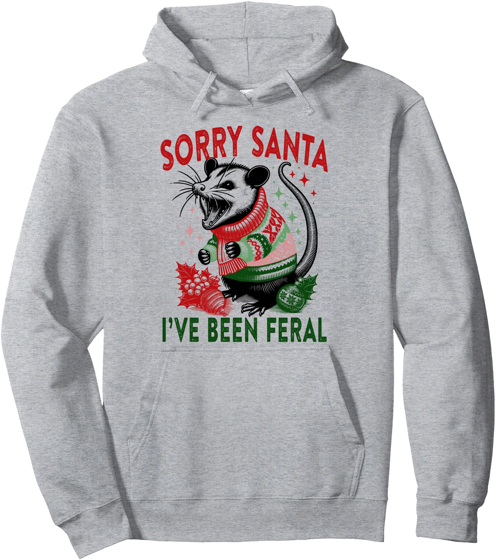 Handcrafted Sorry Santa I Ve Been Sweatshirt - Custom Art Print Unisex - T-Shirt, Sweatshirt, Hoodie