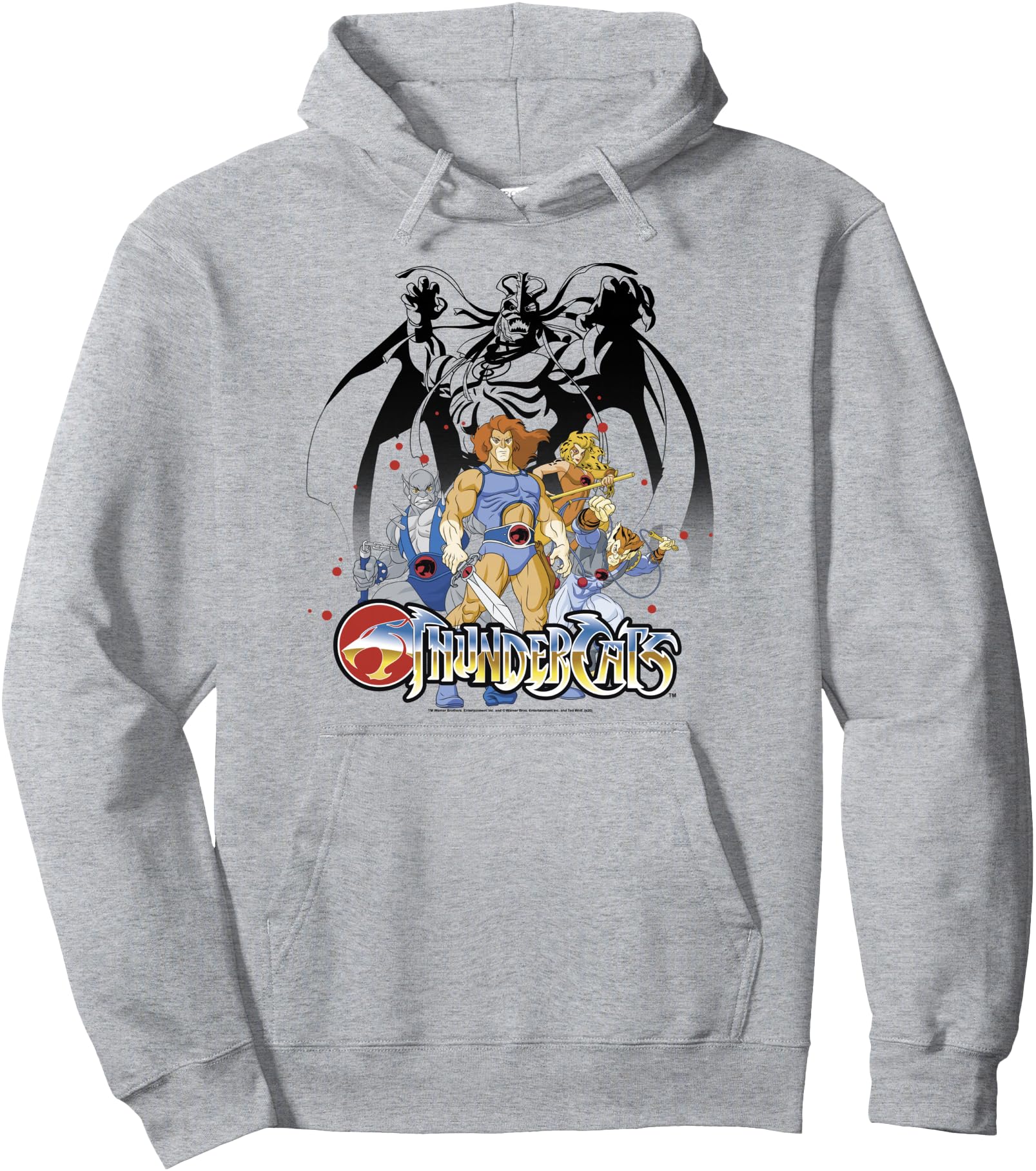Handcrafted Thundercats Group Shot Hoodie - Custom Art Print for Adults - T-Shirt, Sweatshirt, Hoodie