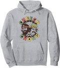 Cheech Chong Cartoon Faces Smoke Hoodie - Minimalist Print for Adults - T-Shirt, Sweatshirt, Hoodie
