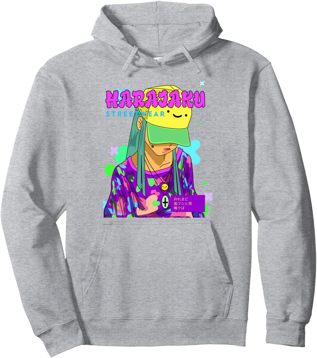 Handcrafted Harajaku Streetwear Hoodie - Fun Novelty Design Men Women - T-Shirt, Sweatshirt, Hoodie
