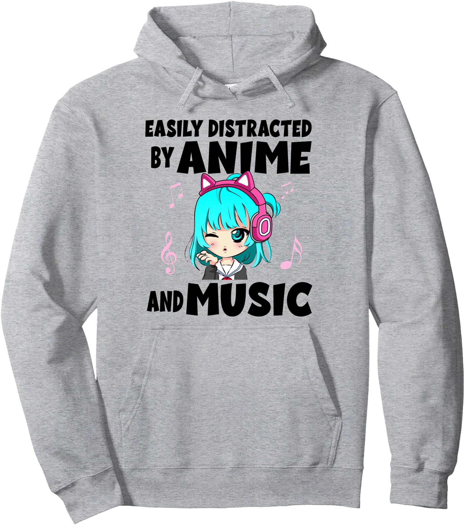 Anime And Music Teen Chibi Anime Rare T-Shirt - Minimalist Print for Adults - T-Shirt, Sweatshirt, Hoodie