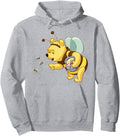 Exclusive Winnie Pooh Pooh Honey Bee Hoodie - Novelty Apparel Men Women - T-Shirt, Sweatshirt, Hoodie