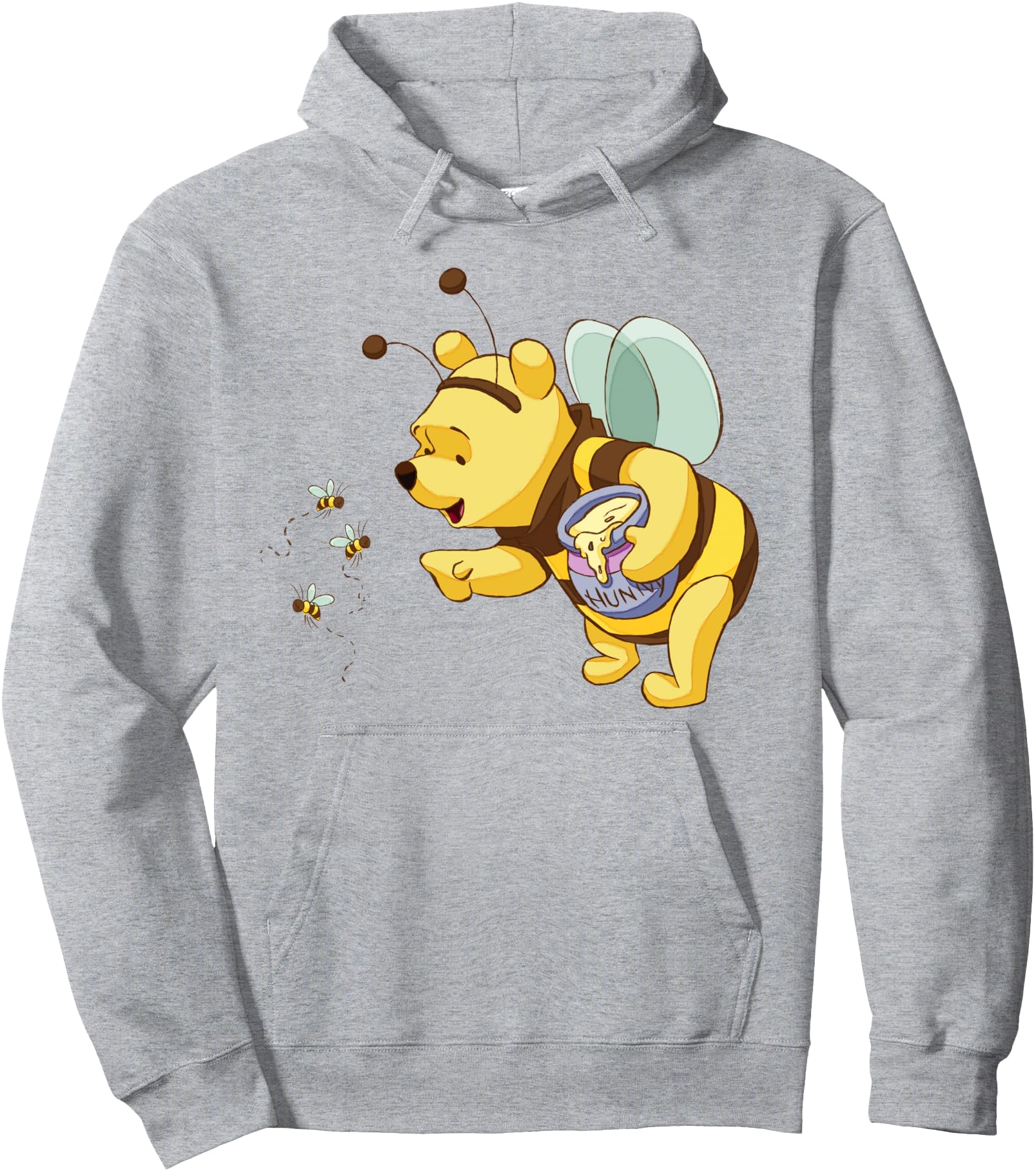 Exclusive Winnie Pooh Pooh Honey Bee Hoodie - Novelty Apparel Men Women - T-Shirt, Sweatshirt, Hoodie