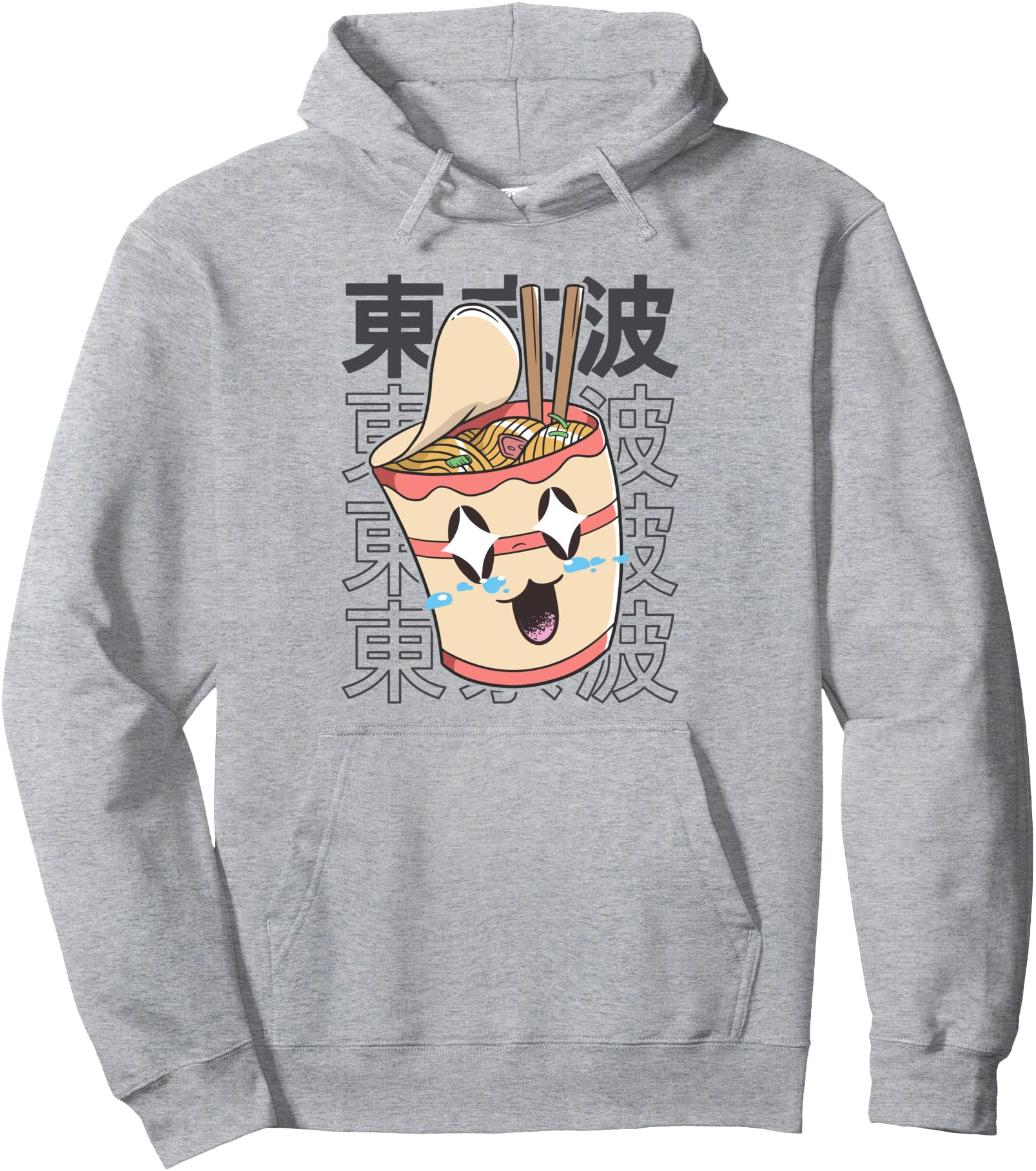 Kawaii Instant Ramen Noodles Cup Japan Hoodie - Custom Art Print Unisex - T-Shirt, Sweatshirt, Hoodie
