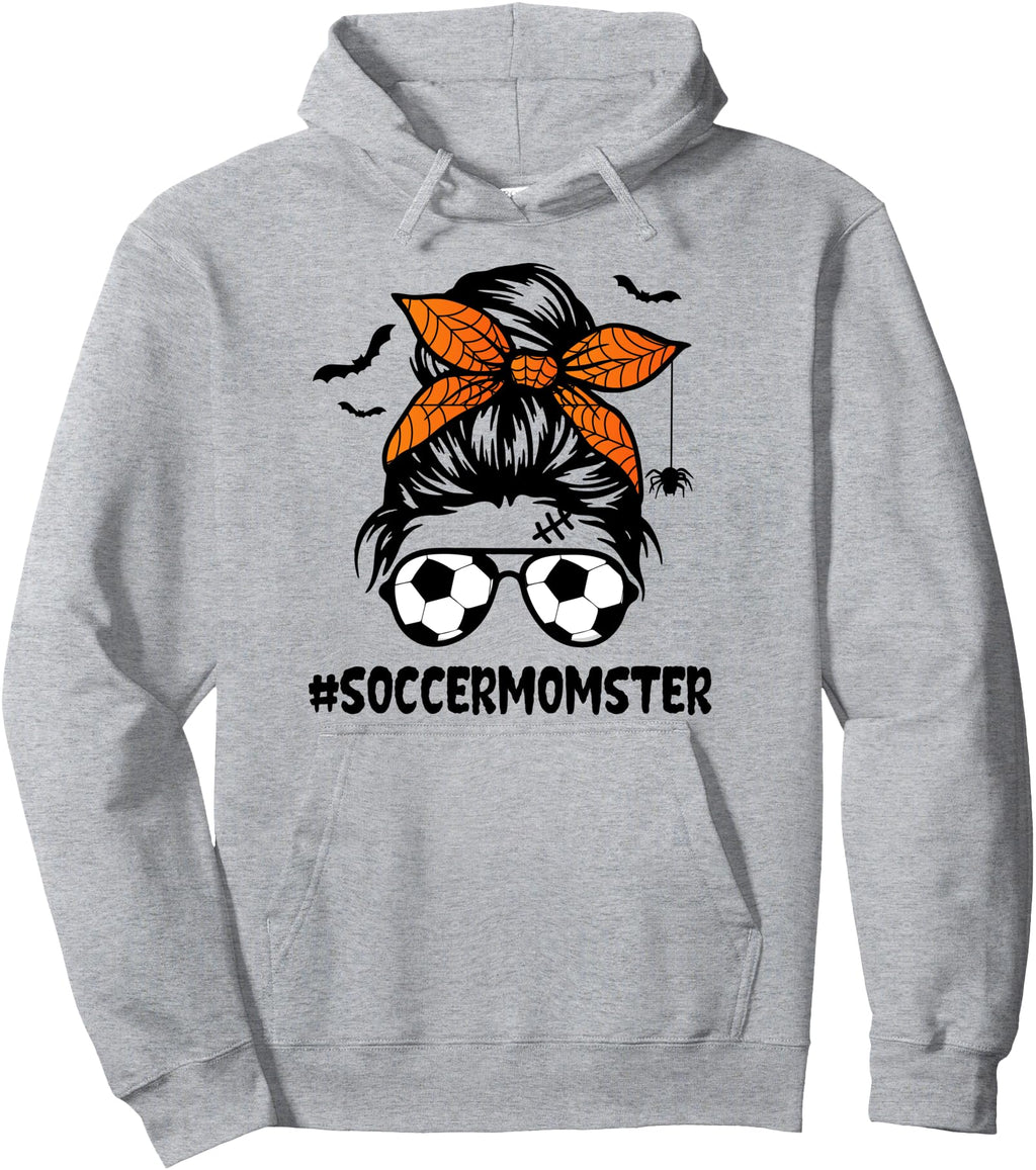 Soccer Momster Halloween Mom Messy T-Shirt - Minimalist Print Men Women - T-Shirt, Sweatshirt, Hoodie