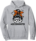 Soccer Momster Halloween Mom Messy T-Shirt - Minimalist Print Men Women - T-Shirt, Sweatshirt, Hoodie