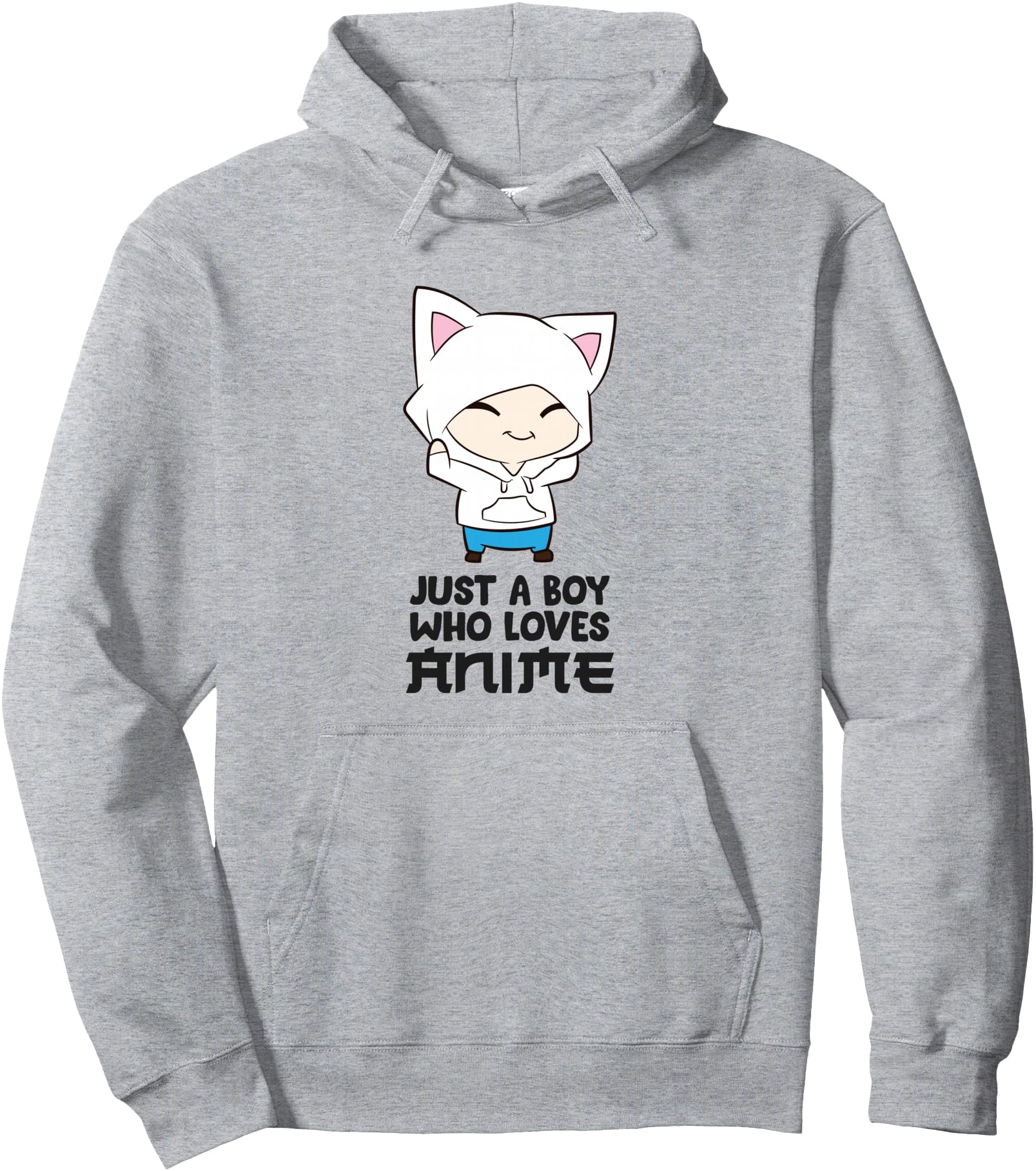 Handcrafted Just Who Loves Animes Sweatshirt - Graphic Print for Adults - T-Shirt, Sweatshirt, Hoodie
