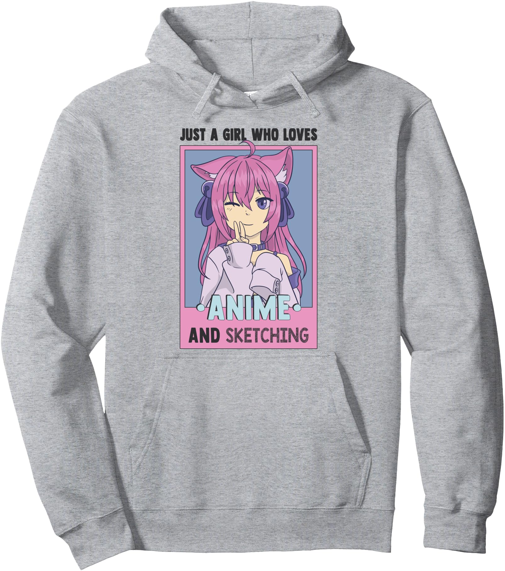 Original Otaku Anime Just Who Loves Sweatshirt - Fun Novelty Design Unisex - T-Shirt, Sweatshirt, Hoodie