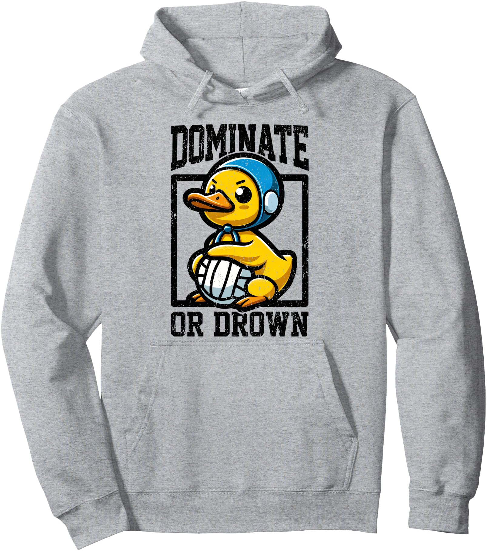 Authentic Waterpolo Player I Dominate Or Hoodie - Minimalist Print Unisex - T-Shirt, Sweatshirt, Hoodie