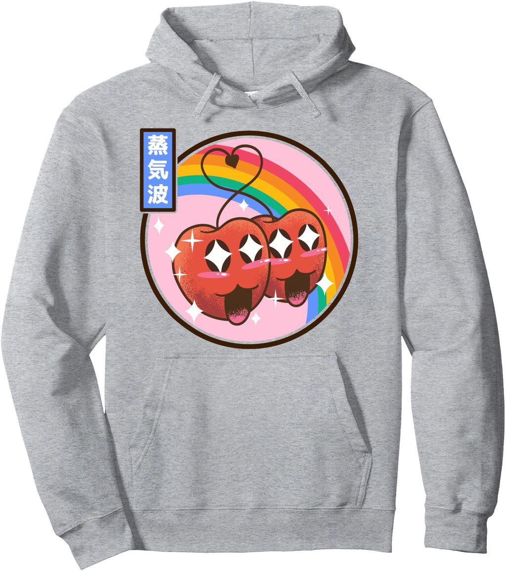 Happy Apples Digital Japan 80S Otaku T-Shirt - Graphic Print for Adults - T-Shirt, Sweatshirt, Hoodie