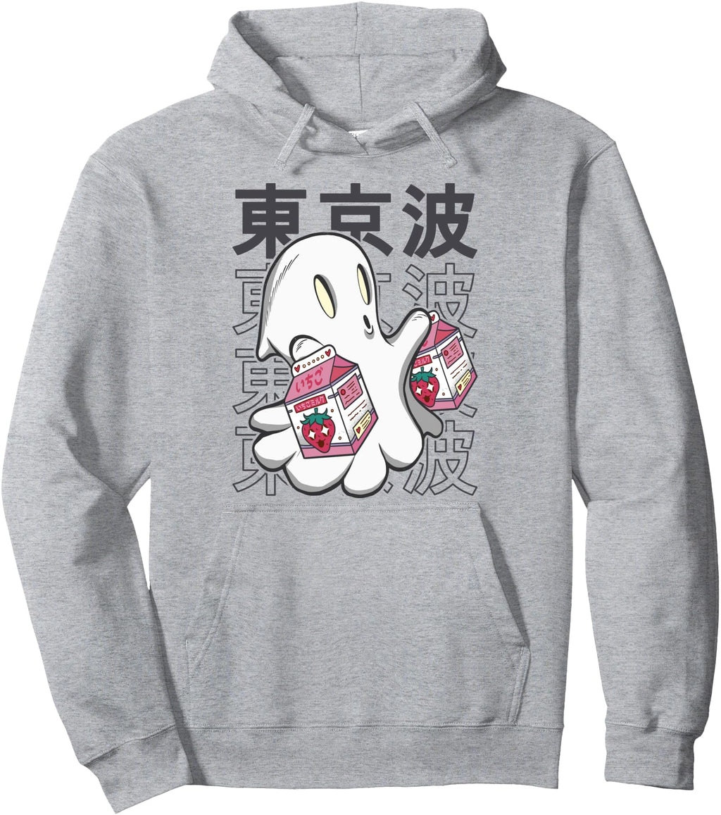 Exclusive Ghost Strawberry Milk Hoodie - Streetwear Style Men Women - T-Shirt, Sweatshirt, Hoodie