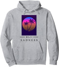 Authentic Retrowave Sad Japanese Art Hoodie - Novelty Apparel for Adults - T-Shirt, Sweatshirt, Hoodie