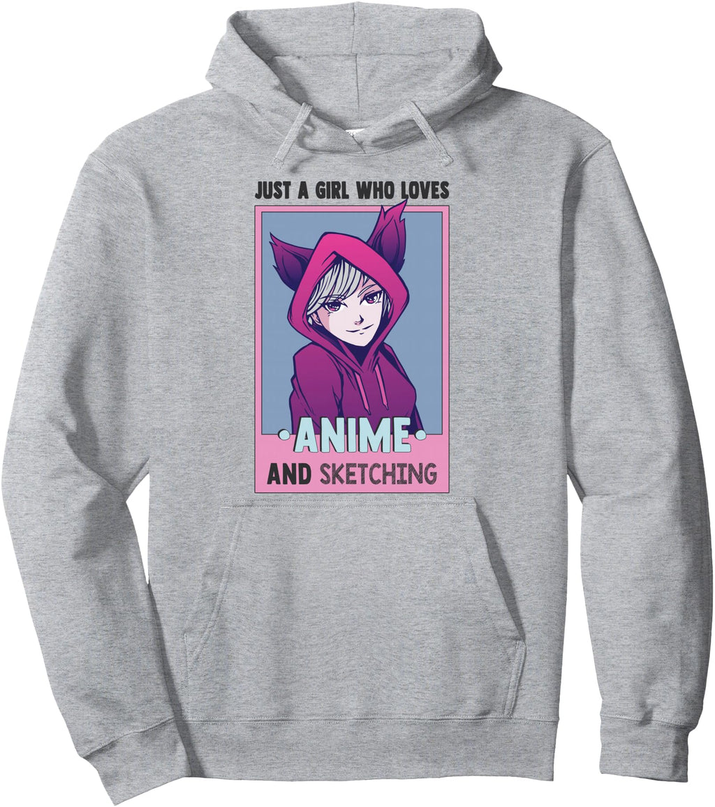 Exclusive Otaku Anime Just Who Loves Hoodie - Streetwear Style for Adults - T-Shirt, Sweatshirt, Hoodie