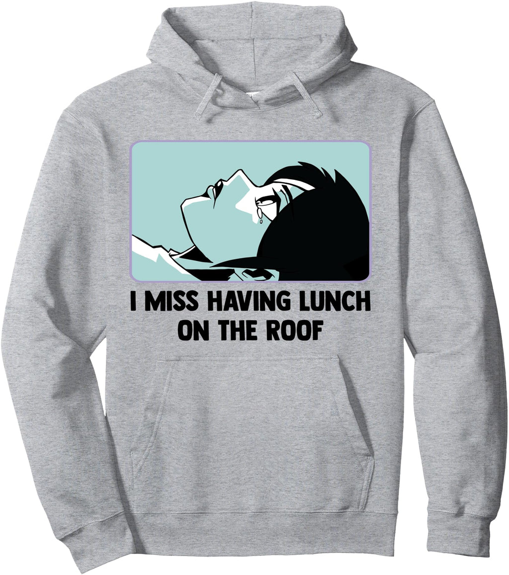 Authentic I Miss Having Lunch Roof T-Shirt - Trendy Graphic Men Women - T-Shirt, Sweatshirt, Hoodie
