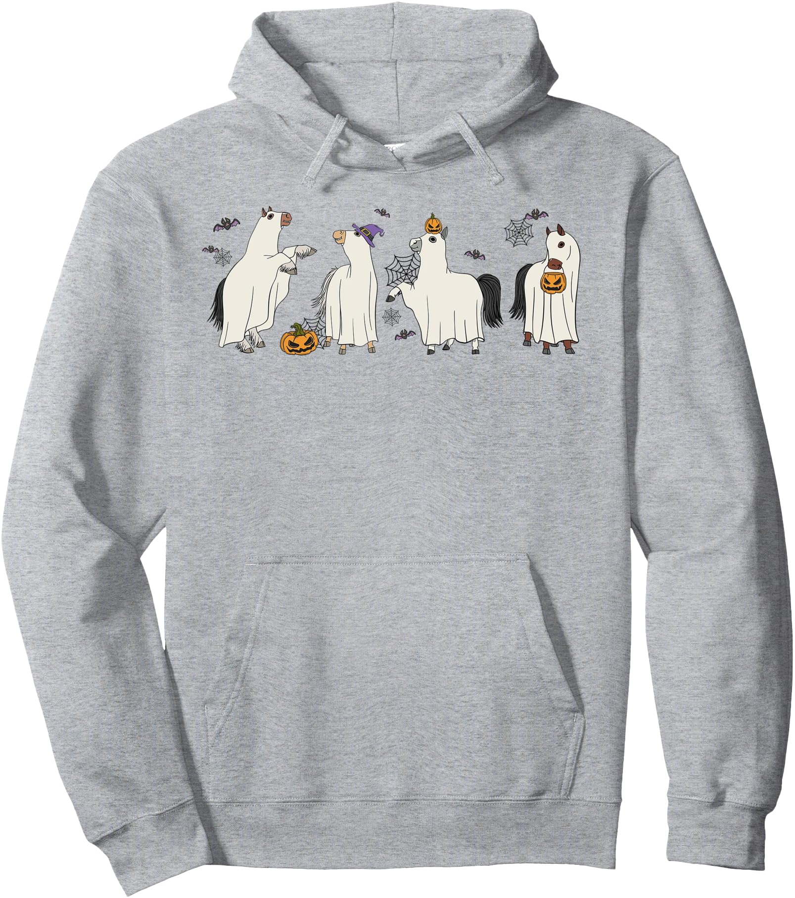Horse Ghost Halloween Horse Halloween Hoodie - Custom Art Print Unisex - T-Shirt, Sweatshirt, Hoodie