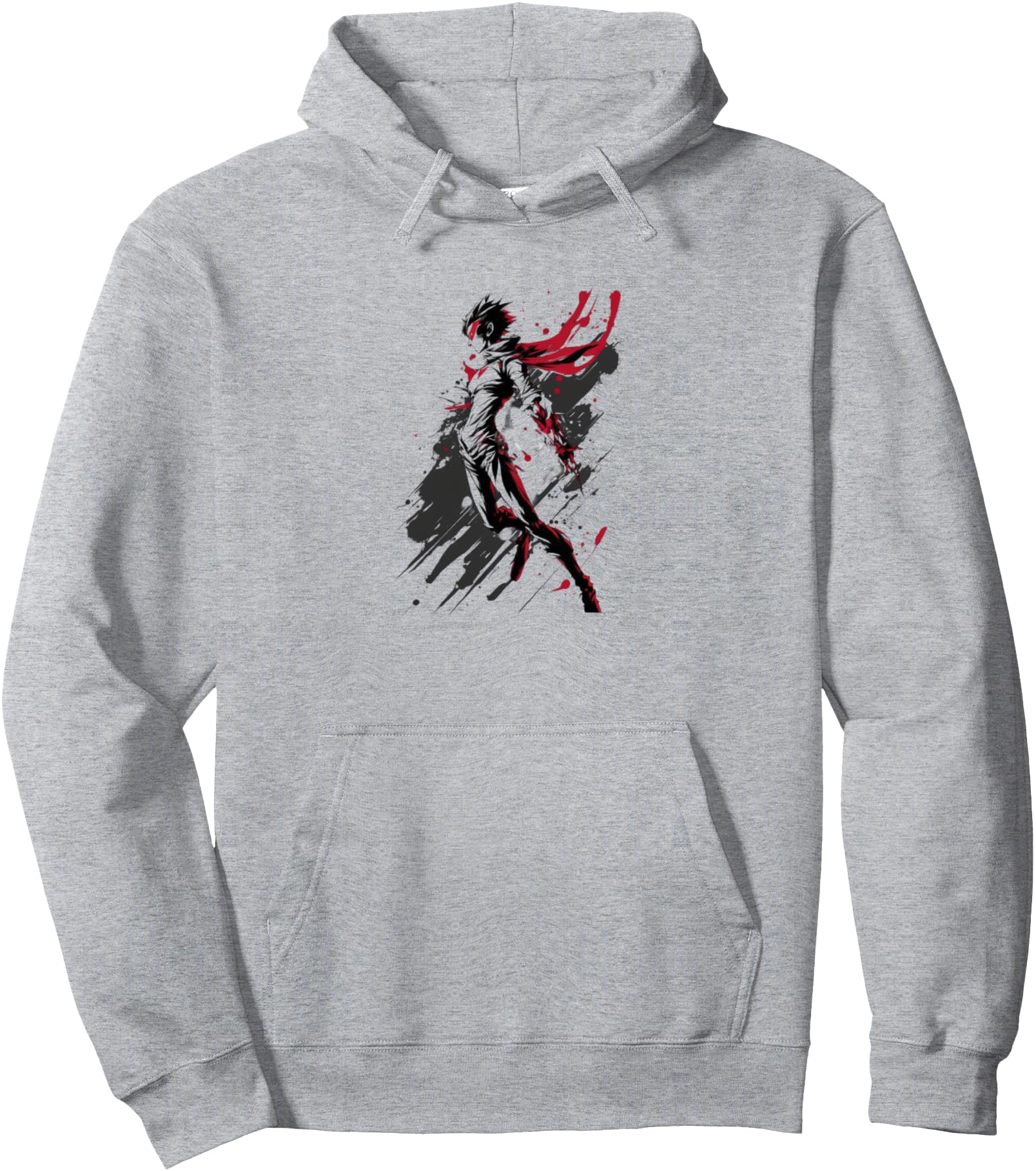 Male Anime Character Focus As Hero Hoodie - Graphic Print Men Women - T-Shirt, Sweatshirt, Hoodie