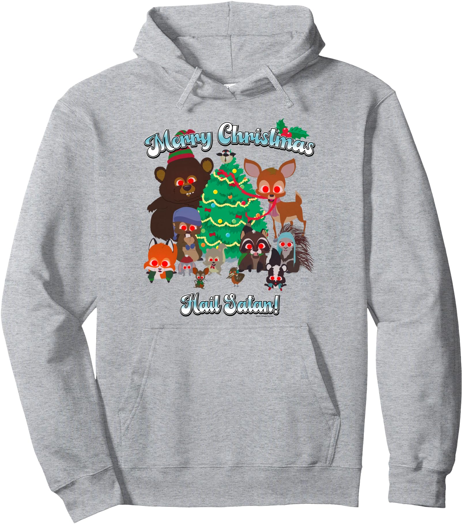 Original South Park Merry Hail Sweatshirt - Fun Novelty Design for Adults - T-Shirt, Sweatshirt, Hoodie