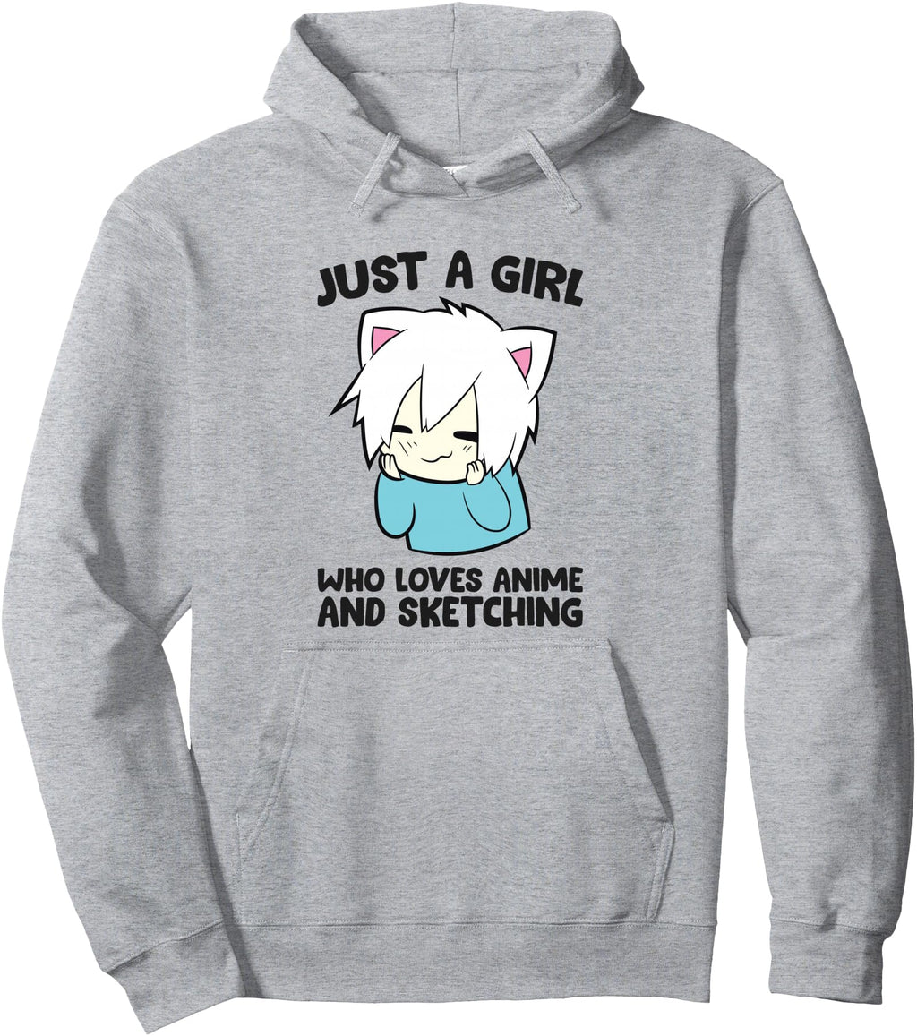 Exclusive Just Who Loves Anime And Sweatshirt - Aesthetic Graphic Unisex - T-Shirt, Sweatshirt, Hoodie