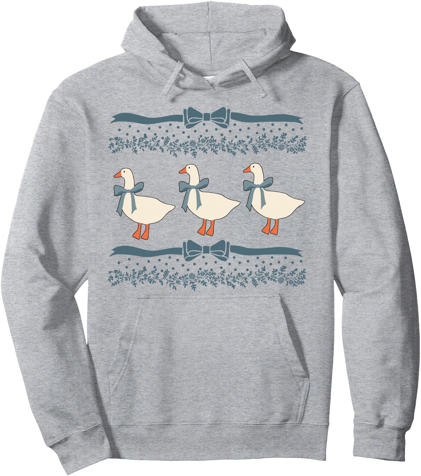 Handcrafted 1980S Blue Ribbon Goose T-Shirt - Trendy Graphic Men Women - T-Shirt, Sweatshirt, Hoodie