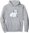 Pok Mon Alolan Vulpix Winter Watercolor Hoodie - Novelty Apparel Men Women - T-Shirt, Sweatshirt, Hoodie
