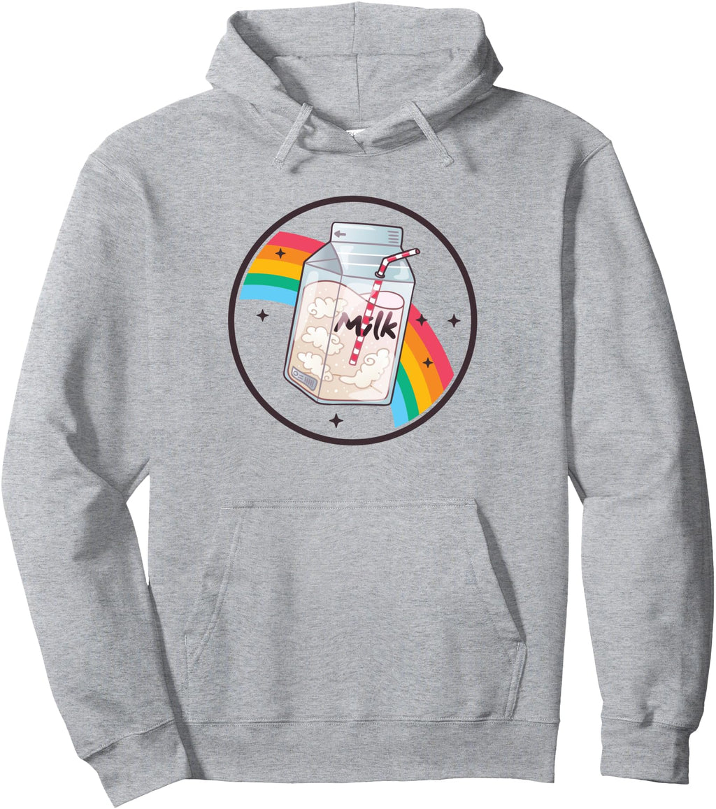Original Milk Carton Rainbow Japan T-Shirt - Unique Graphic for Adults - T-Shirt, Sweatshirt, Hoodie