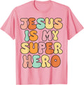 Authentic Jesus Is My Superhero Sweatshirt - Custom Art Print for Adults - T-Shirt, Sweatshirt, Hoodie