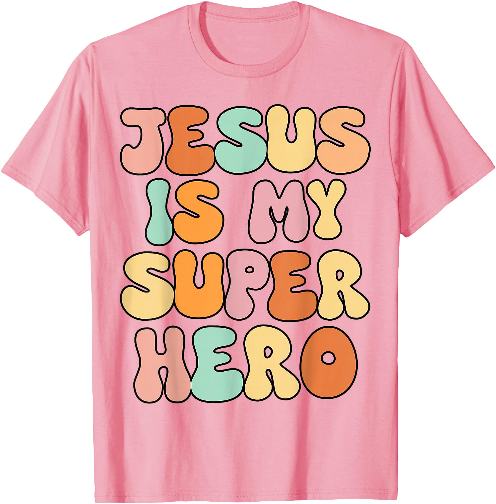 Authentic Jesus Is My Superhero Sweatshirt - Custom Art Print for Adults - T-Shirt, Sweatshirt, Hoodie