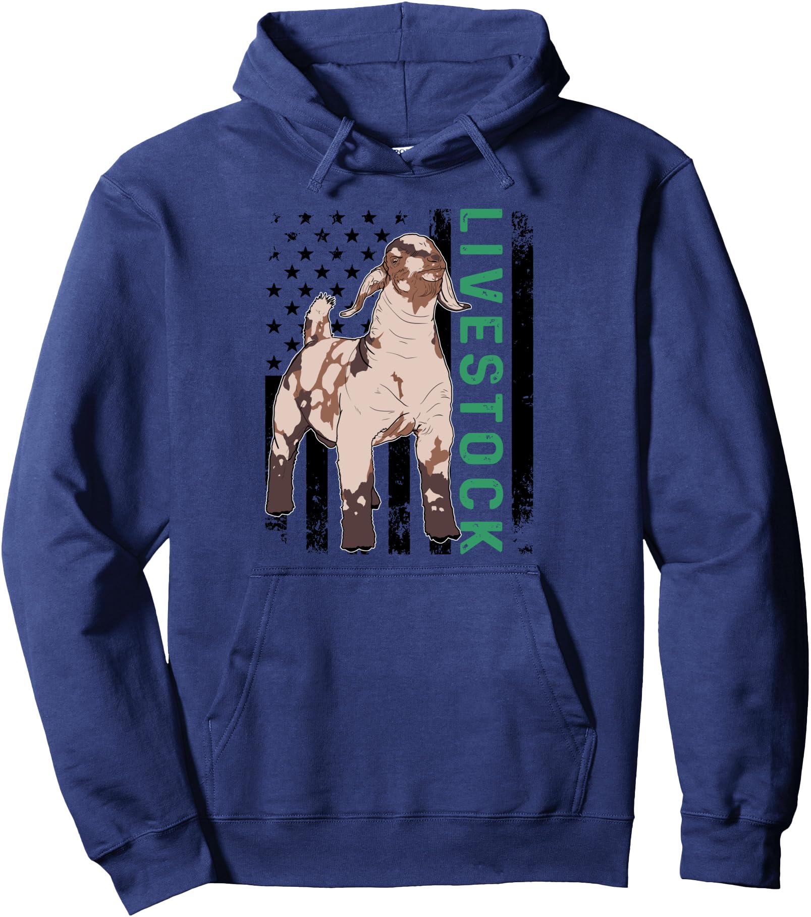 Authentic Patriotic Livestock T-Shirt - Aesthetic Graphic Men Women - T-Shirt, Sweatshirt, Hoodie