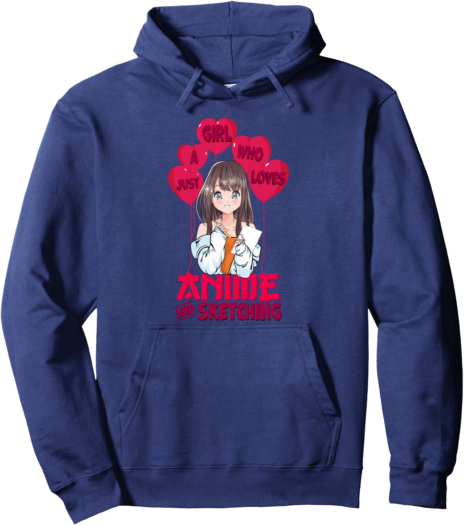 Exclusive Just Who Loves Anime And Sweatshirt - Unique Graphic for Adults - T-Shirt, Sweatshirt, Hoodie