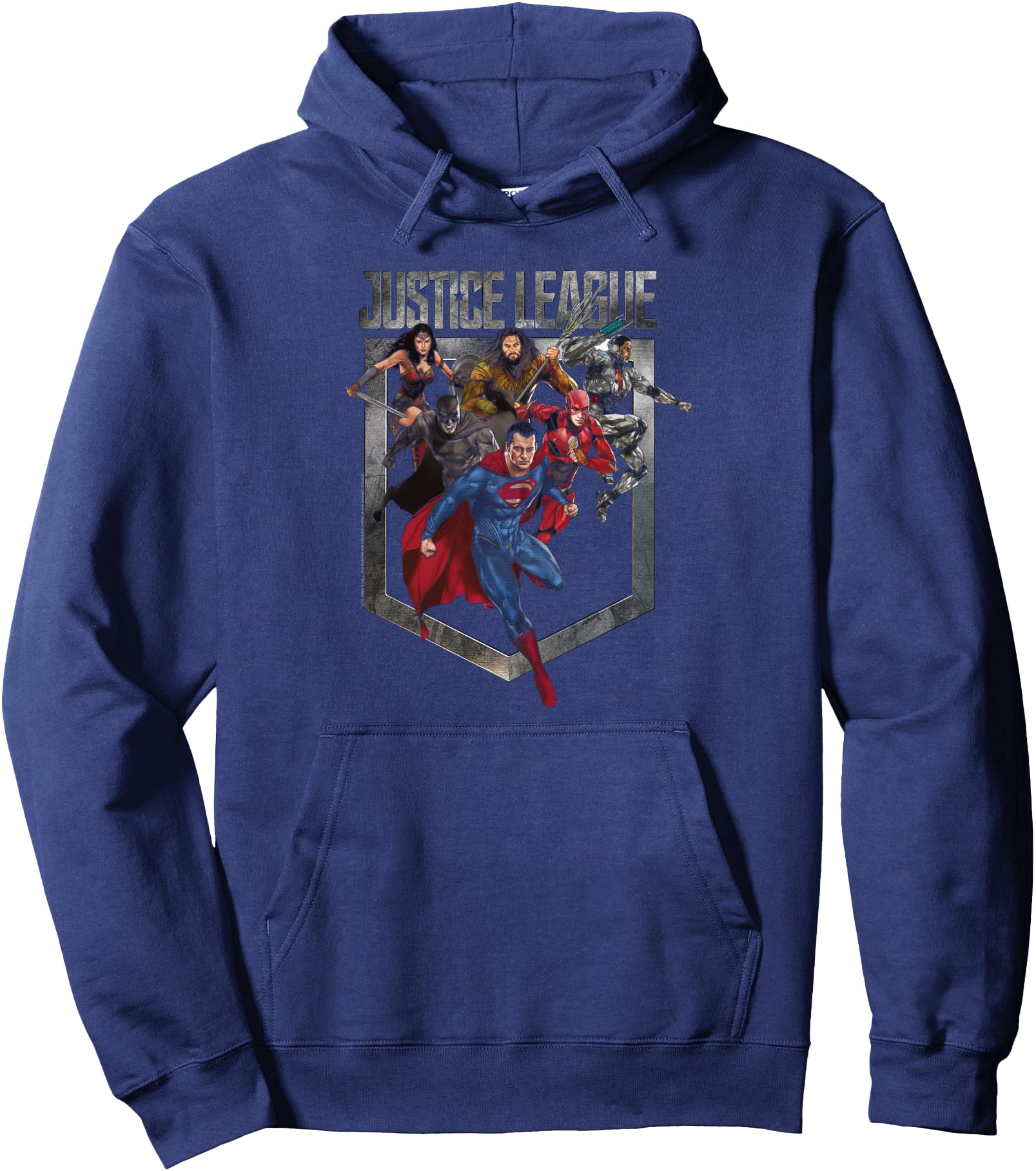 Authentic Justice League Movie Charge Sweatshirt - Trendy Graphic Unisex - T-Shirt, Sweatshirt, Hoodie