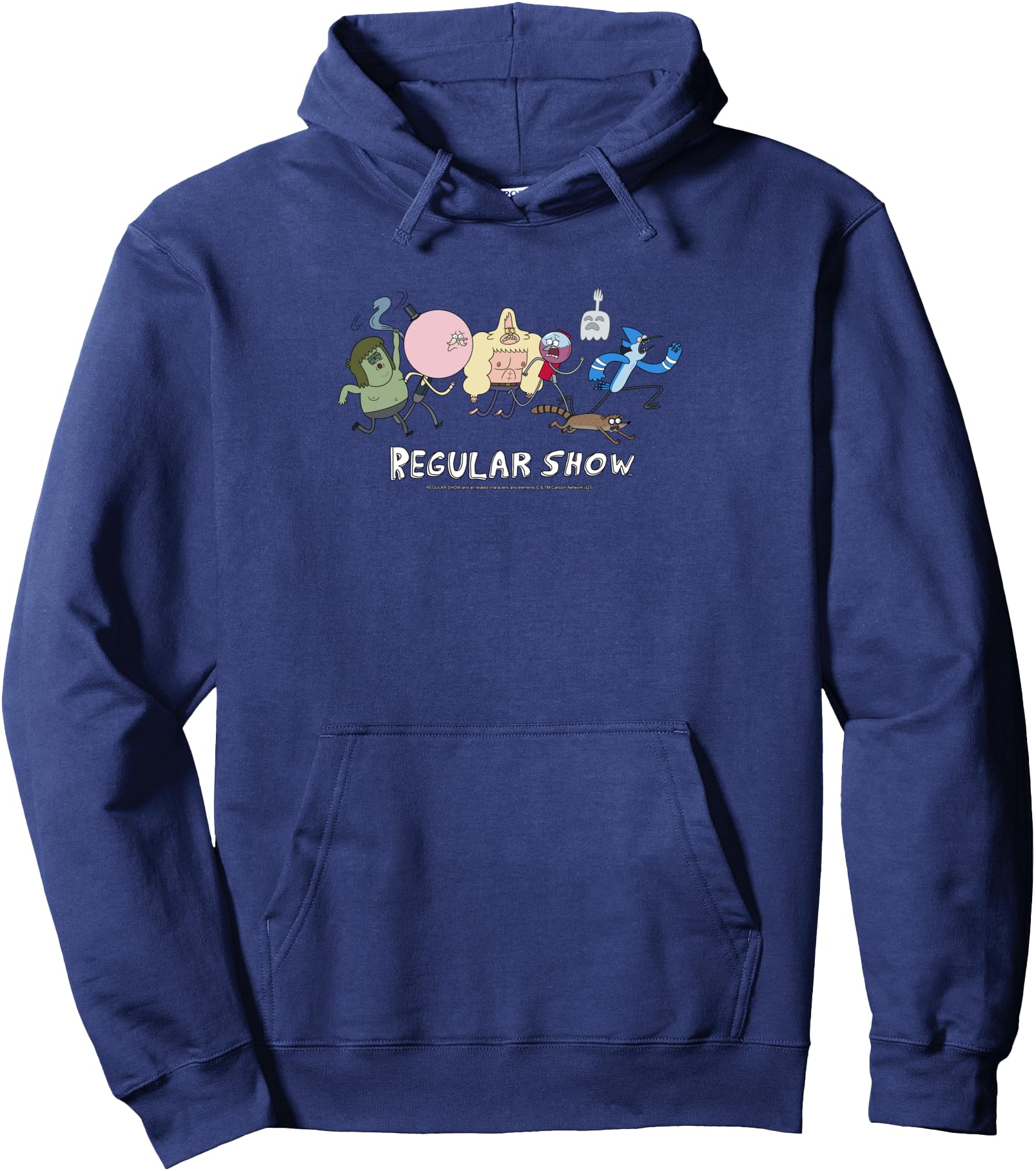 Authentic Regular Show Run Characters Hoodie - Custom Art Print for Adults - T-Shirt, Sweatshirt, Hoodie