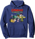 Handcrafted Cn Courage Cowardly Dog Group T-Shirt - Unique Graphic Unisex - T-Shirt, Sweatshirt, Hoodie