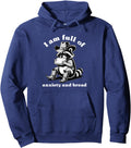 Raccoon 90S Racoon Trashcore Anxiety Hoodie - Minimalist Print Unisex - T-Shirt, Sweatshirt, Hoodie