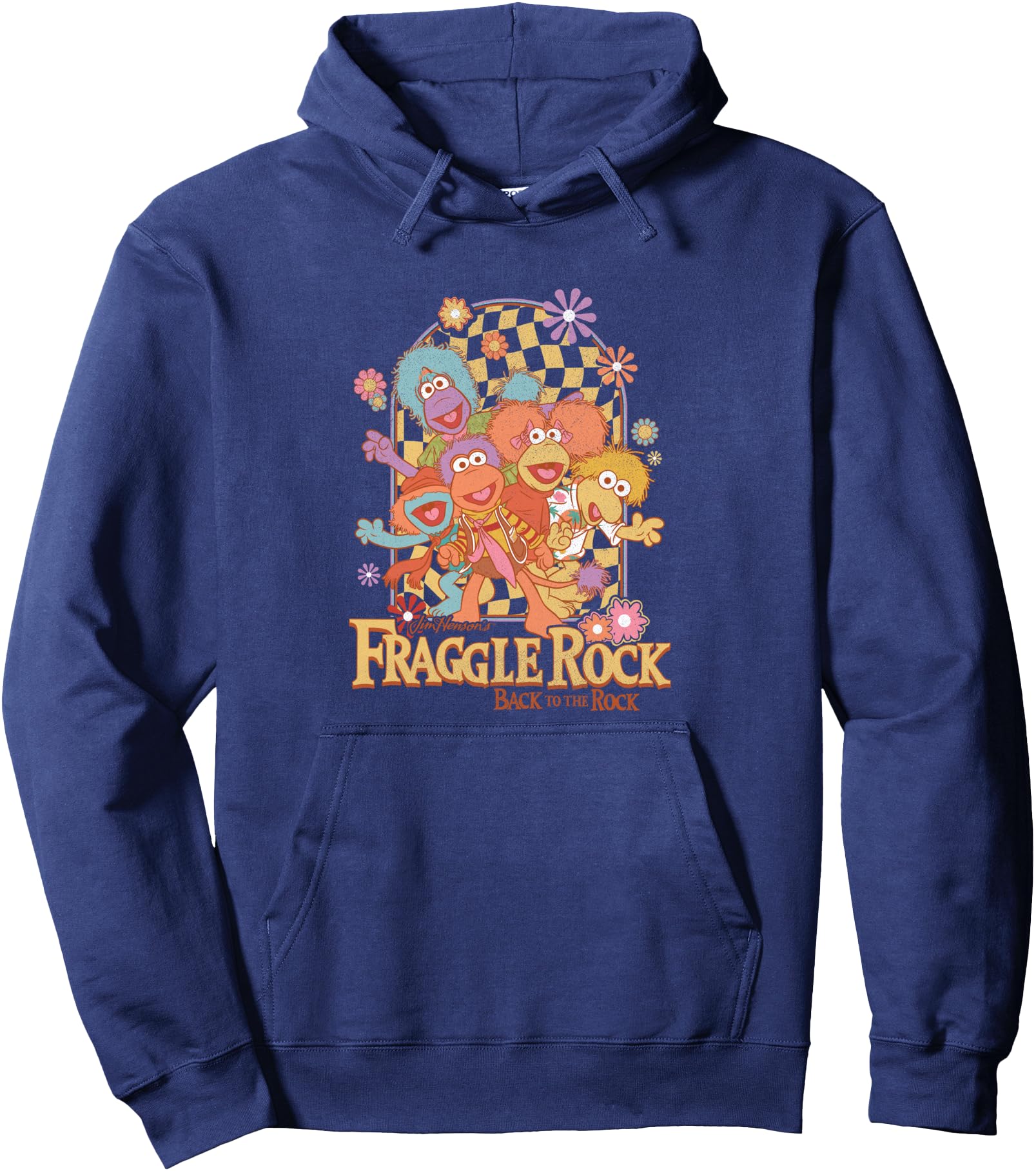Original Fraggle Rock Back To Rock Hoodie - Custom Art Print for Adults - T-Shirt, Sweatshirt, Hoodie