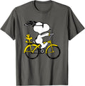 Authentic Snoopy Woodstock Riding T-Shirt - Streetwear Style for Adults - T-Shirt, Sweatshirt, Hoodie