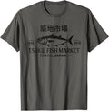 Handcrafted Tsukiji Fish Market Tuna Hoodie - Streetwear Style Men Women - T-Shirt, Sweatshirt, Hoodie